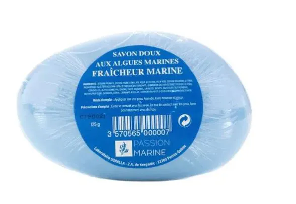 Savon doux aux algues 125 g