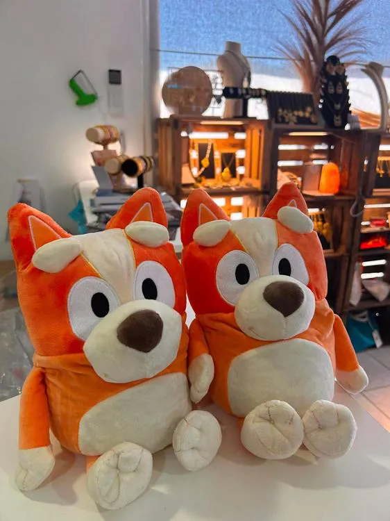 LOT 2 PELUCHES BOUILLOTTES BINGO