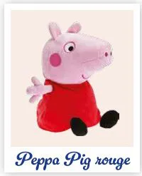 LOT 2 PELUCHES BOUILLOTTES PEPPA PIG