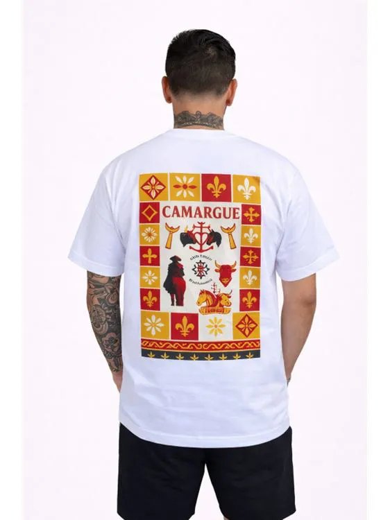 T SHIRT CAMARGUE ALEGRIA COL ROND DU XS AU 3XL