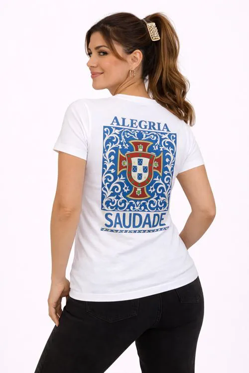 T SHIRT SAUDADE ALEGRIA COL ROND DU XS AU 3XL