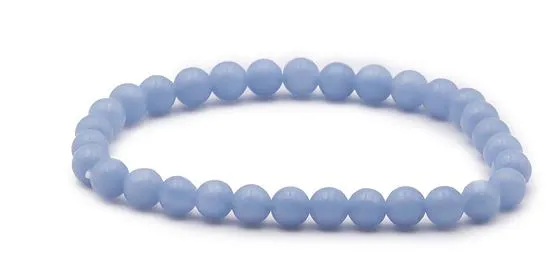 BRACELET ANGELITE A BOULE 6MM 