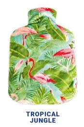 BOUILLOTTE BOUTEILLE TROPICAL JUNGLE