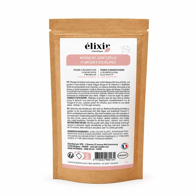 MASQUE GEL COUP D'ECLAT