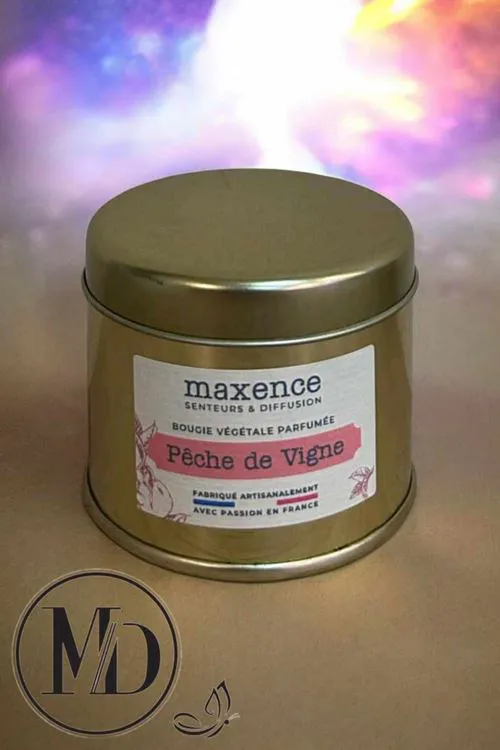 BOUGIE 120G OR PECHES DE VIGNE