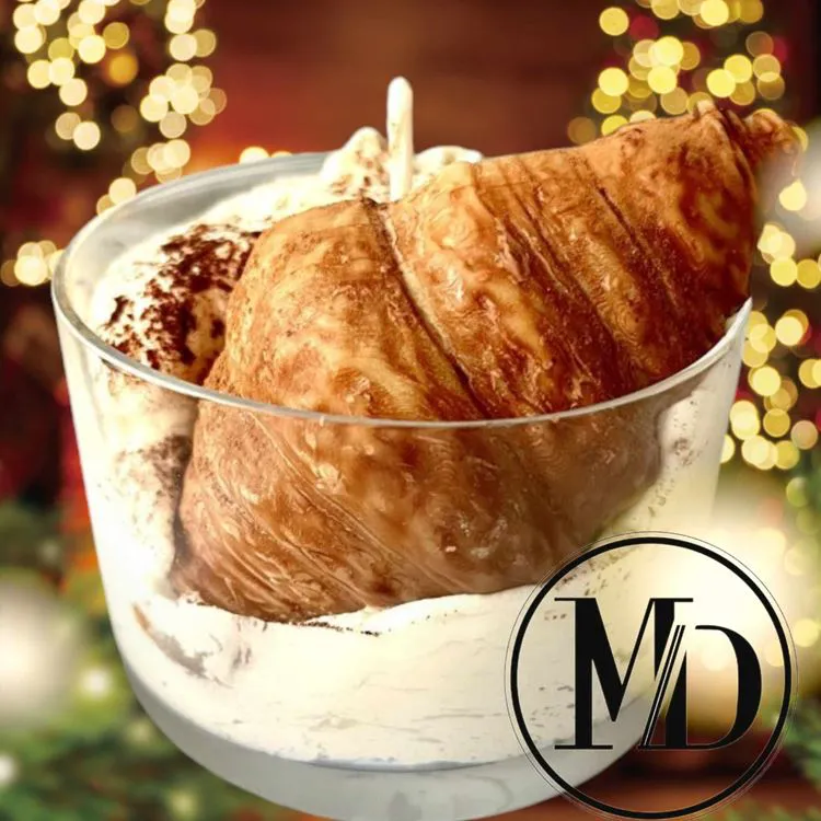 Bougie verrine croissant du dimanche 190 g 