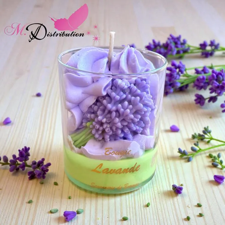 BOUGIE PATISSIERE LAVANDE 160G