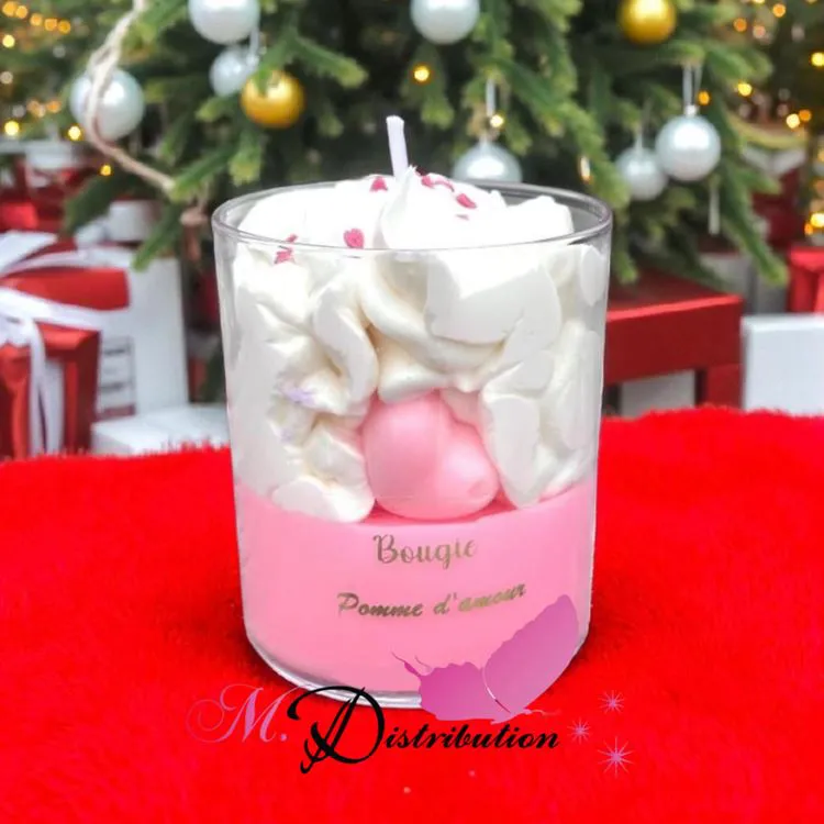 BOUGIE PATISSIERE POMME D'AMOUR 195G