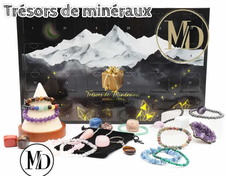 CALENDRIER DE L'AVENT TRESOR DE MINERAUX