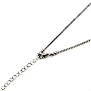 CHAINE EN MAILLE SERPENT COLLIER AROMATHERAPIE