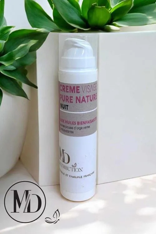 CREME DE NUIT JEUNES POUSSES D'ORGES VERTES BIO