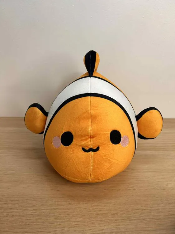 COUSSIN DE VOYAGE 2 EN 1 POISSON CLOWN