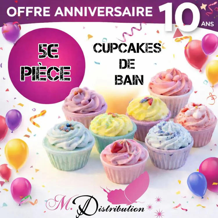 LES CUPCAKES POUR LES 10 ANS