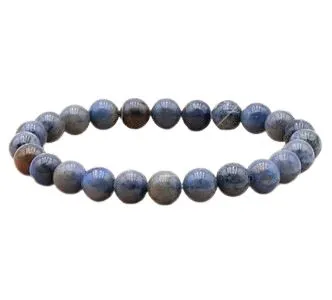 BRACELET DUMORTIERITE AA BOULE 8MM