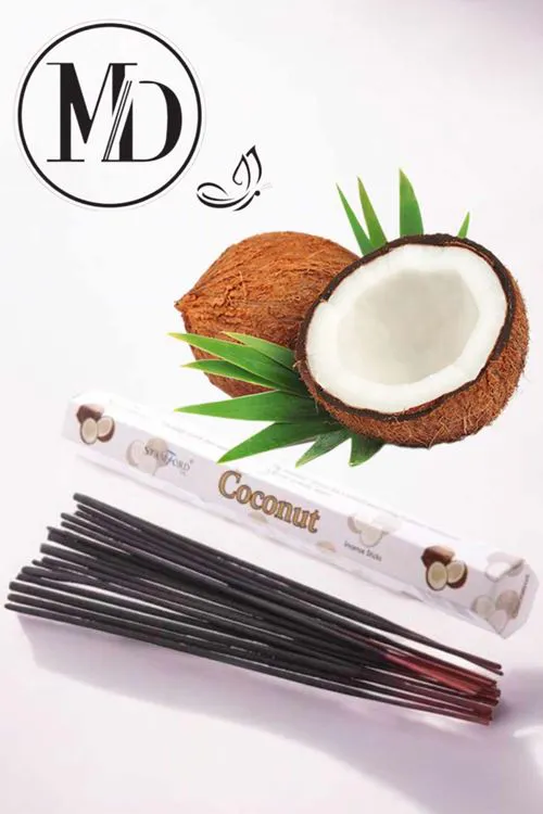 BATONNETS ENCENS NOIX DE COCO