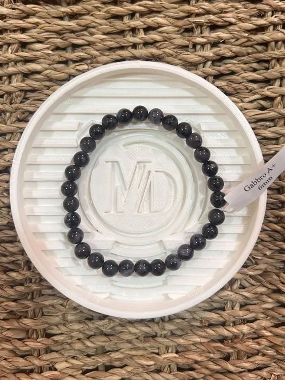 BRACELET GABBRO A+ BOULE 6MM