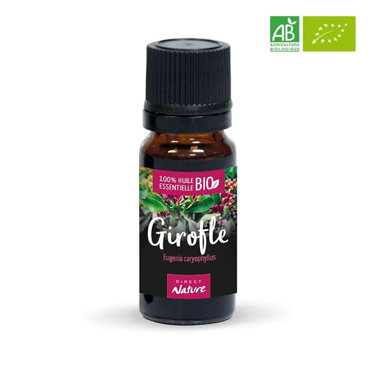 HE 10ML GIROFLE D'ORIGINE BIOLOGIQUE