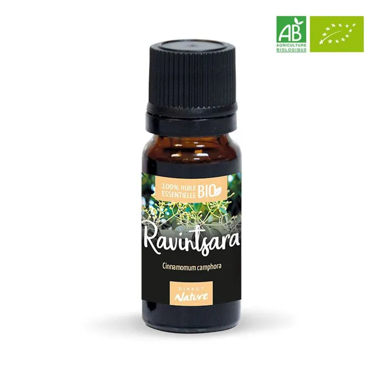 HE 10ML RAVINTSARA D'ORIGINE BIOLOGIQUE