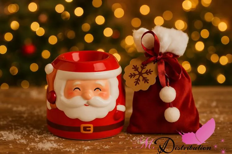 HOTTE ENCHANTEE DU PERE NOEL-DIFFUSEUR + 24 GALETS