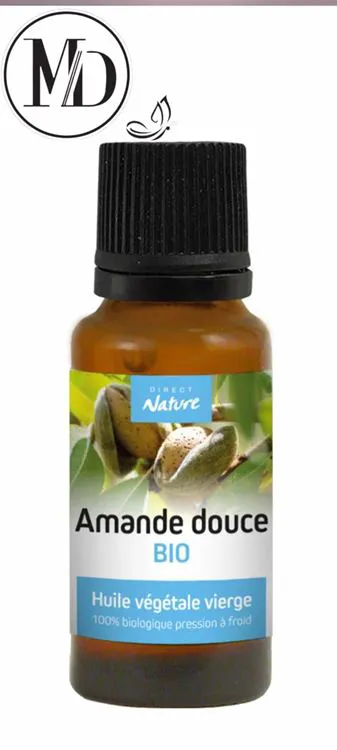 FLACON 10ML HUILE D'AMANDE DOUCE  BIO