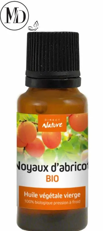 FLACON 10ML HUILE DE NOYAUX D'ABRICOT  BIO