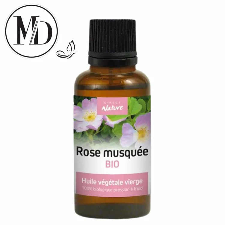 FLACON 10ML HUILE DE ROSE MUSQUEE  BIO
