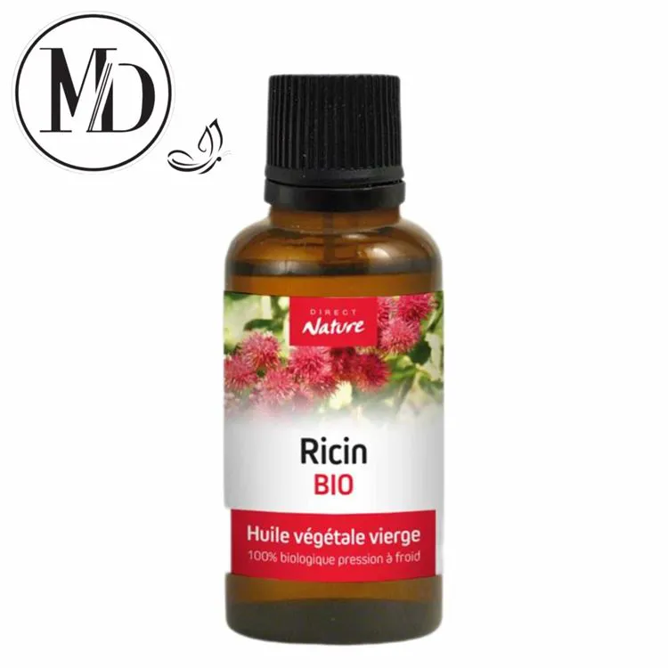 FLACON 10ML HUILE DE RICIN  BIO