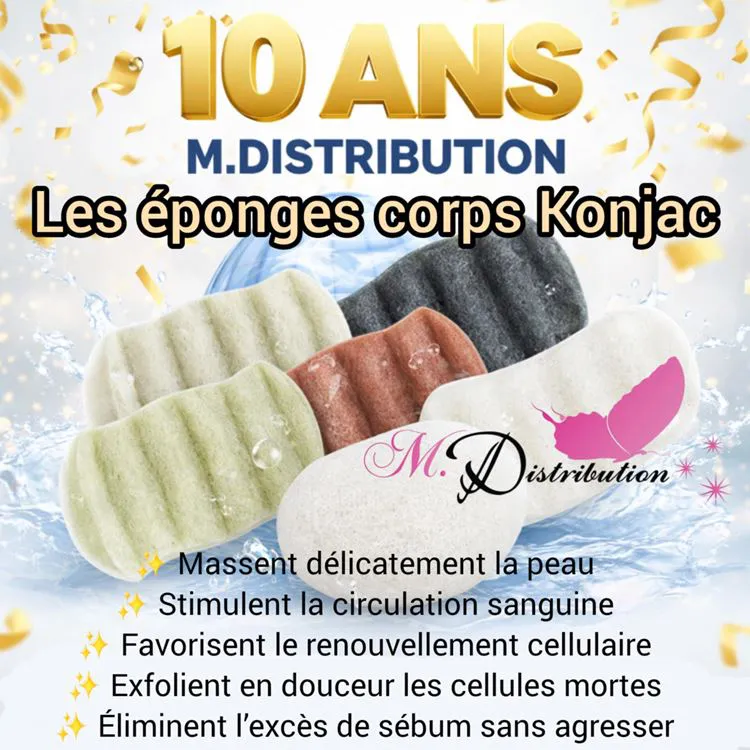 EPONGE KONJAC CORPS 10 ANS