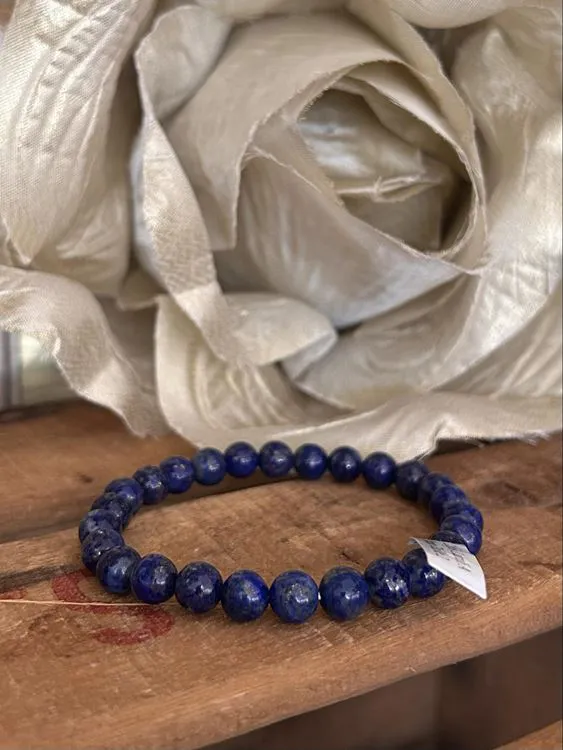 BRACELET LAPIS LAZULI A TAILLE 2 (8MM)