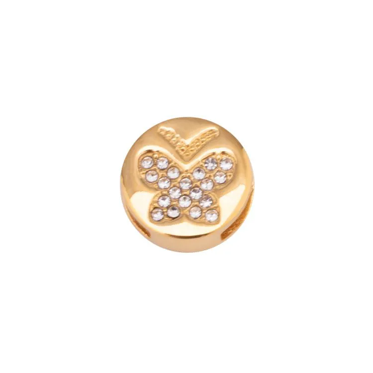 CHARM PLAT EVASION PAPILLON GOLD