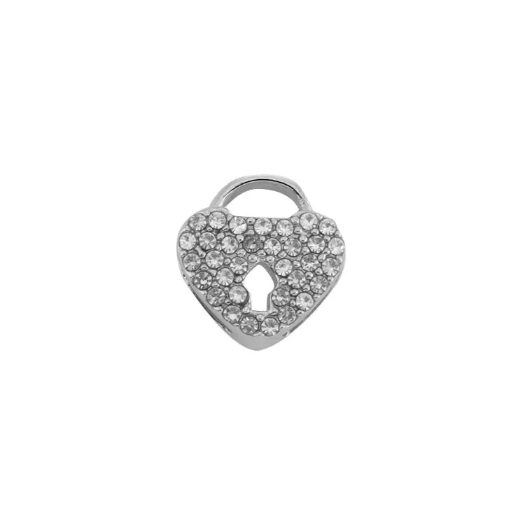 CHARM PLAT EVASION COEUR CADENAS SILVER