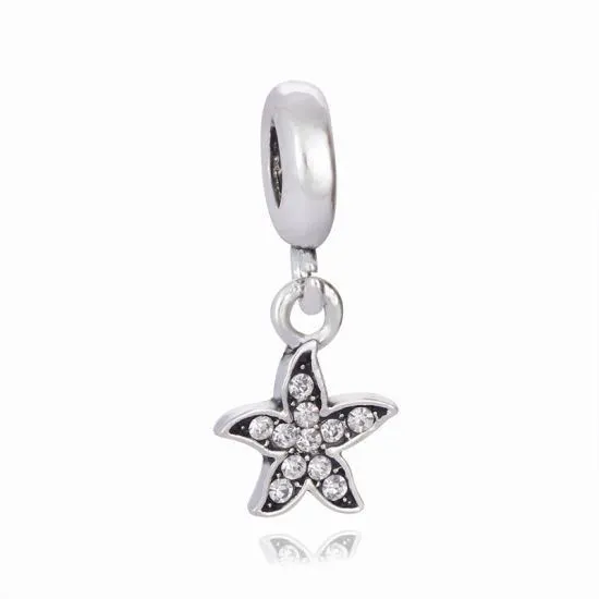 PENDENTIF ETOILE DE MER BLANCHE