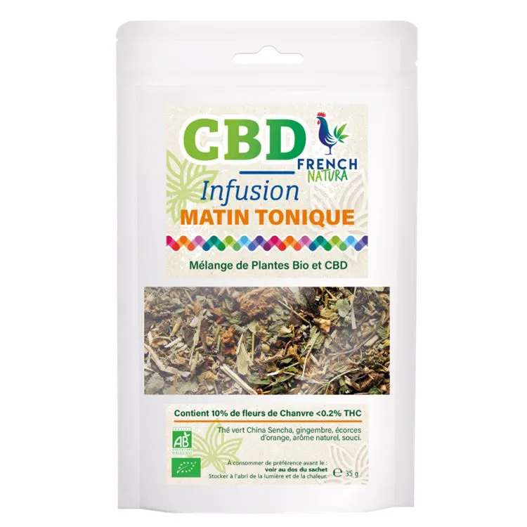 INFUSION MATIN TONIQUE CBD 35G