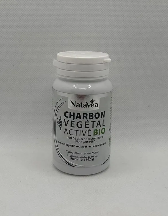 CHARBON VEGETAL ACTIVE BIO 60 GELULES