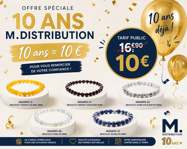 OFFRE BRACELET 10 ANS 10 &euro;