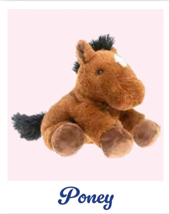 PELUCHE BOUILLOTTE PONEY