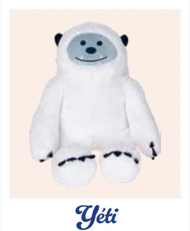 PELUCHE BOUILLOTTE YETI
