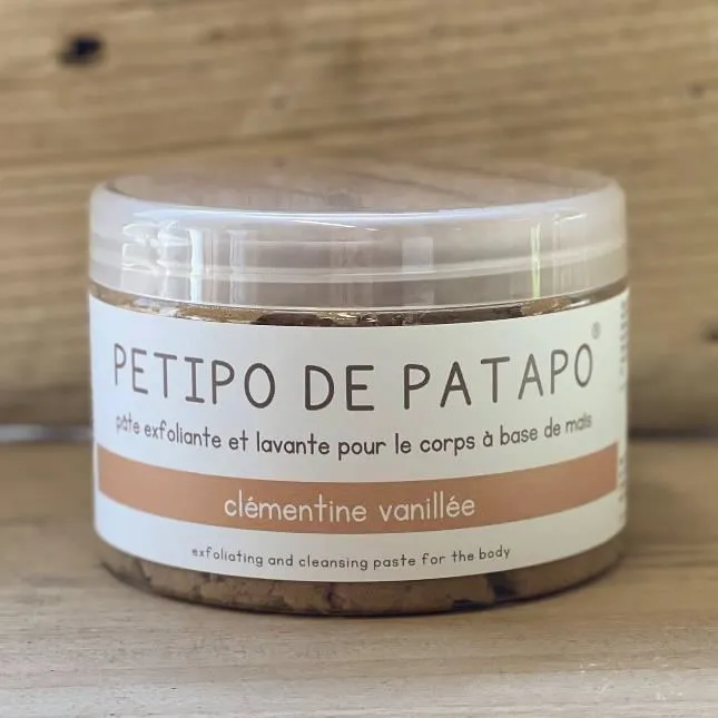 PATE EXFOLIANTE  PETIPO PATAPO CLEMENTINE VANILLEE