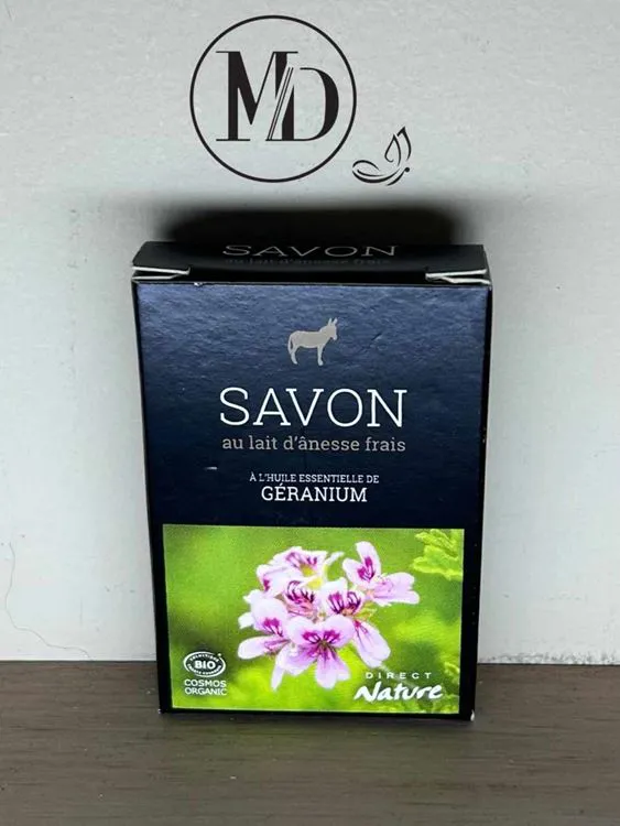 SAVON AU LAIT D'ANESSE GERANIUM  25G