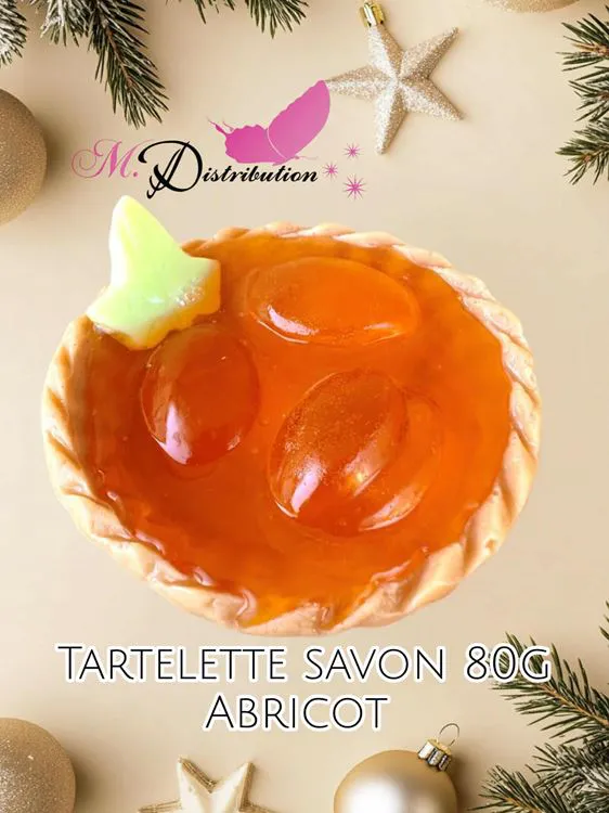 SAVON TARTELETTE ABRICOTS 80G