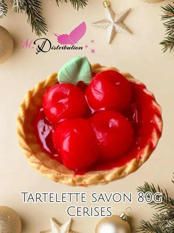 SAVON TARTELETTE AUX CERISES 80G
