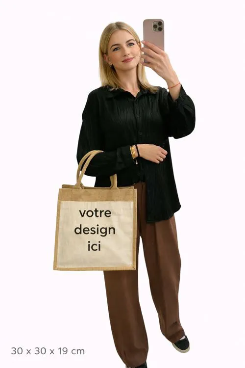 SAC BRODE TAILLE M ( 30 X 30 X 19 CM )