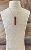 COLLIER PENDENTIF JASPE ROUGE 2