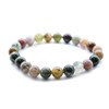 BRACELET AGATE MOUSSE MULTICOLORE 8MM 2