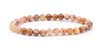 BRACELET AGATE CRAZY LACE AA BOULE 6MM 2
