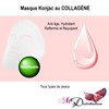 MASQUE VISAGE KONJAC AU COLLAGENE 2