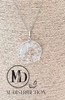 PENDENTIF ARBRE DE VIE  CRISTAL DE ROCHE A 40MM 1