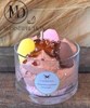 BOUGIE OEUF DE PAQUES MOUSSE NOISETTE PRALINEE  1