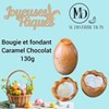 BOUGIE ET FONDANT OEUF CARAMEL CHOCOLAT 130G 2