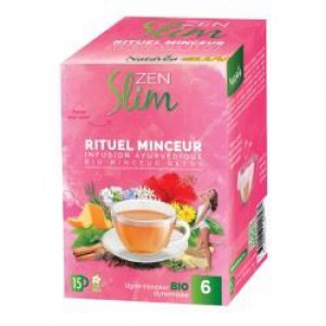 ZEN & SLIM RITUEL MINCEUR BIO 15 SACHETS